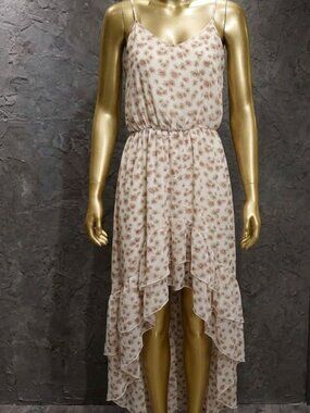 HeartSoul Floral Daisy High-Low Maxi Dress Size Small